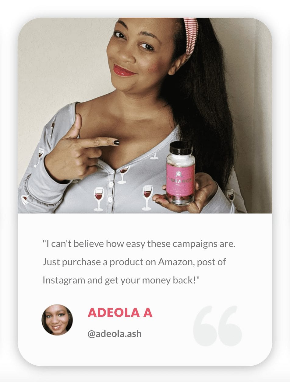 Microinfluencer Testimonials Check out our past collaborations on Instagram and influencer testimonials below to see why everyone loves us.