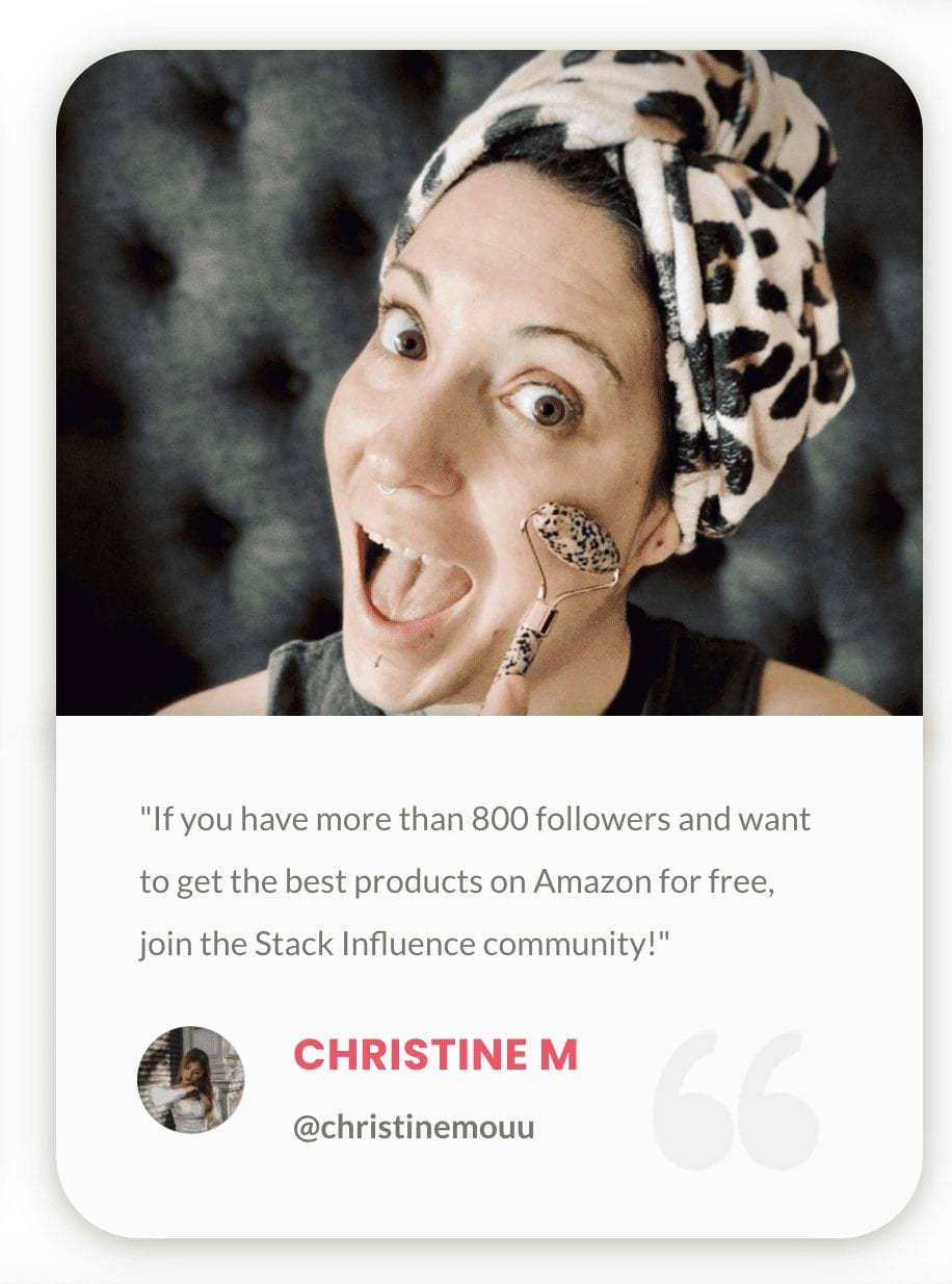 Microinfluencer Testimonials Check out our past collaborations on Instagram and influencer testimonials below to see why everyone loves us.