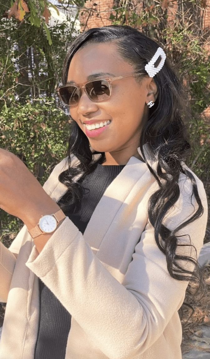beauty micro influencer case study Denetria Gamble